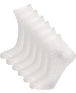 ENDRC IBI QUA SOCKS 6P E151501 WHI 35/38 Main Image