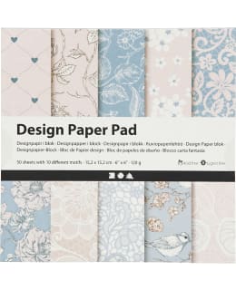 CC 15,2X15,2CM ROSA KUVIOPAPERILEHTIÖ Main Image