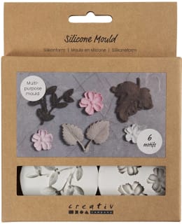 CC 371243 LEHDET JA KUKAT SILIKONIMUOTTI Main Image