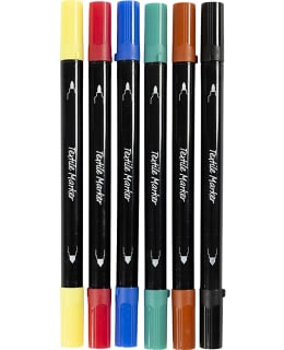 CC PERUSVÄRILAJIT TEKSTIILITUSSIT 6 KPL Main Image