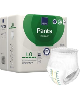 ABENA PANTS L0 PREMIUM 15 KPL INKOHOUSUT Main Image