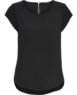 ONLY 15142784-BLA-36 BLOUSE OPEN NECKL Main Image