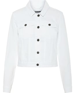 NM 27001734-BWHI L DEBRA WDENIM JACKET Main Image