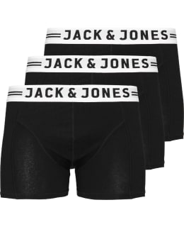 JJJ 12149293-BLA-WHI-128 TRUNKS MALE KNI Main Image