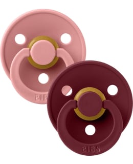 BIBS PINK/ELDERB KOKO 1, 0-6KK TUTTI 2KP Main Image