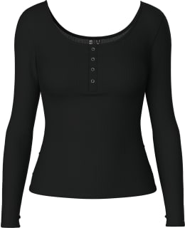 PCKITTE LS TOP NOOS BC 17101437-BLK-XS Main Image