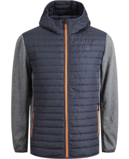 JJ 12182242-GREY MELANGE-XXL JACKET MALE Main Image