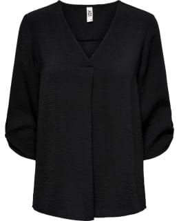 JDY 15226911-BLA-34 BLOUSE OPEN NECKLI Main Image