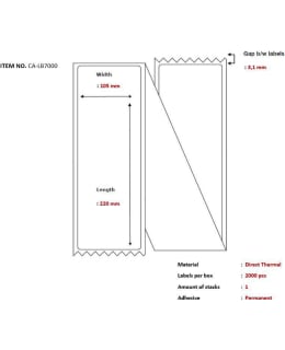 CAPTURE CA-LB7000 PRINTER LABEL Main Image