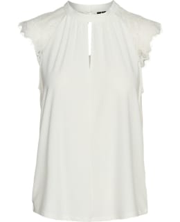 VM 10226072-SNW-M BLOUSE OPEN NECKLIN Main Image