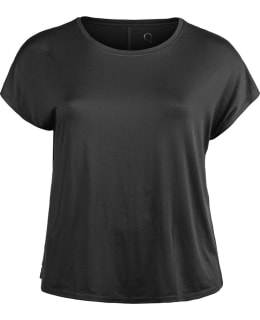 Q JENIREI SOFT TEE W EQ213359 BLK Q5/54 Main Image