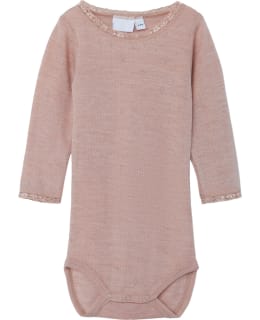 Name It Baby Wang baby merino wool bodysuit Main Image