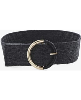 PIECES 17126949-BLA-70 BELT FEM WOV Main Image