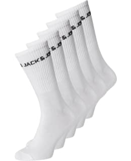 JJJ 12219499-WHI-EDE-38/43 SOCKS MALE KN Main Image