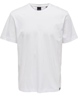 ONS 22025208-WHI-L T-SHIRT MALE KNIT Main Image