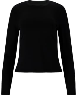 ATHLECIA ALMI W L/S TEE EA231334 BLK 38 Main Image