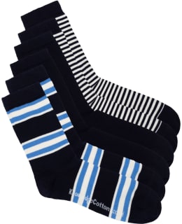 KNOWLEDGEC 1130034-8021-43-47 M.SOCK 3P Main Image