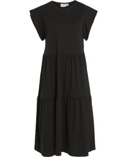VILA 14087542-BLA-M DRESS FEM KNIT Main Image