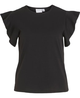 VILA 14086842-BLA-M BLOUSE CLOSED NECK Main Image