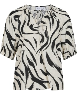 VILA 14102609-BIR-LAO-36 BLOUSE OPEN N Main Image