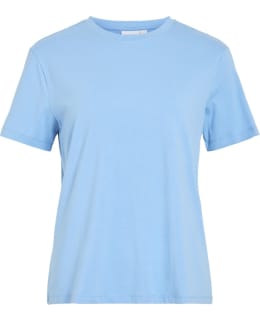 VILA 14103448-BLI-BLU-S T-SHIRT FEM KNIT Main Image