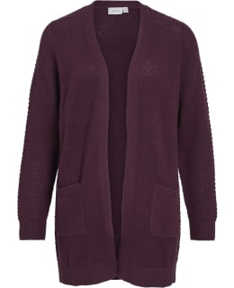 VILA VIDALO CARDIGAN 14097125-FIG-S Main Image