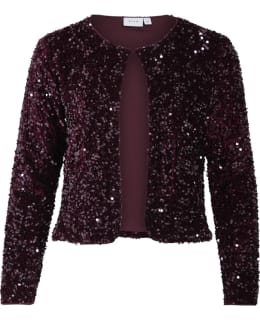 VILA VIFAITH CARDIGAN 14110260-FIG-M Main Image
