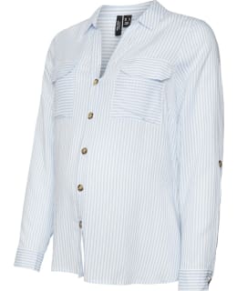 ML 20018548-BLB-EST-L BLOUSE OPEN NECK Main Image