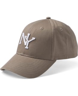 STATEWEAR NY CAP ST1037 LT. BROWN WHITE Main Image