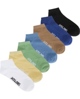 JJJ 12235390-WHI-KDE-38/43 SOCKS MALE KN Main Image