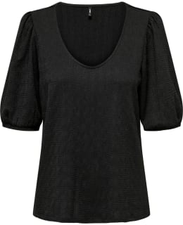 ONLY 15293370-BLA-S BLOUSE CLOSED NECK Main Image