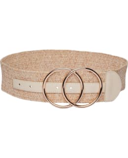 PIECES 17140147-NAT-70 BELT FEM WOV Main Image