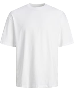 JJ 12249319-WHI-M T-SHIRT MALE KNIT Main Image