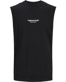 JJ 12250430-BLA-M TANK TOP MALE KNIT Main Image
