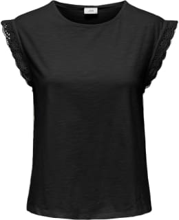 JDY 15318217-BLA-M BLOUSE NECKLINE Main Image