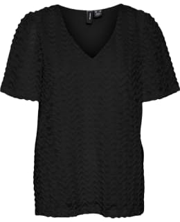 VERO MODA 10305372-BLA-XS T-SHIRT FEM Main Image