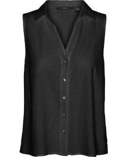 VM 10303648-BLA-XL SHIRT SLEEVELESS FE Main Image
