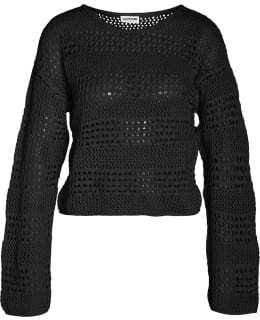 NM 27029389-BLA-XS PULLOVER FEM KNIT Main Image