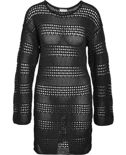 NM 27030305-BLA-M DRESS FEM KNIT Main Image