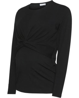 ML 20019816-BLA-S BLOUSE NECKLINE Main Image