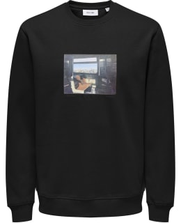 ONS 22030143-BLA-S SWEAT MALE KNIT Main Image