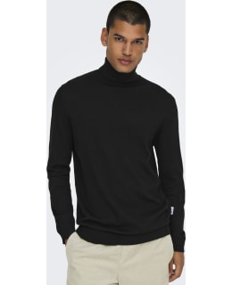 ONS 22030071-BLA-XL PULLOVER MALE KNIT Main Image