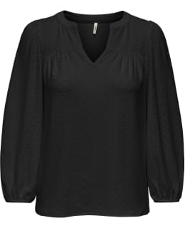 ONLY 15293379-BLA-XS BLOUSE CLOSED NEC Main Image