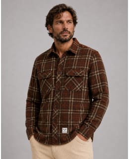 FM FM2598-BRO/BUO-L M.FLANNEL SHIRT Main Image
