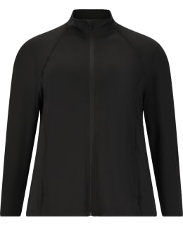 Q AYANA W FULL ZIP EQ243375 BLK Q3/50 Main Image