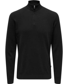 ONS 22030094-BLA-S PULLOVER MALE KNIT Main Image