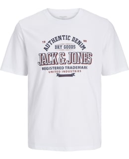 JJJ 12258877-WHI-NB-110 T-SHIRT MALE KNI Main Image