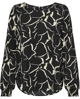 ONLY 15332214-BLA-CAO-40 BLOUSE OPEN N Main Image