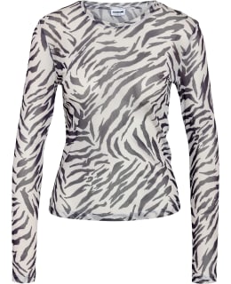NM 27023338-BLA-ZEB-M BLOUSE - CLOSED Main Image