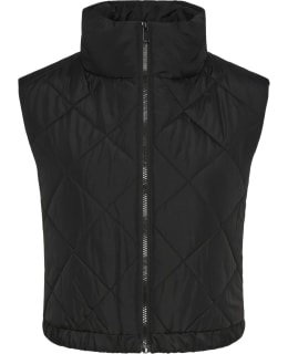 PIECES 17151401-BLA-L VEST PADDED FEM Main Image